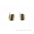 Conector de clavija de 1,0 mm, fila única, negro, 12 pines